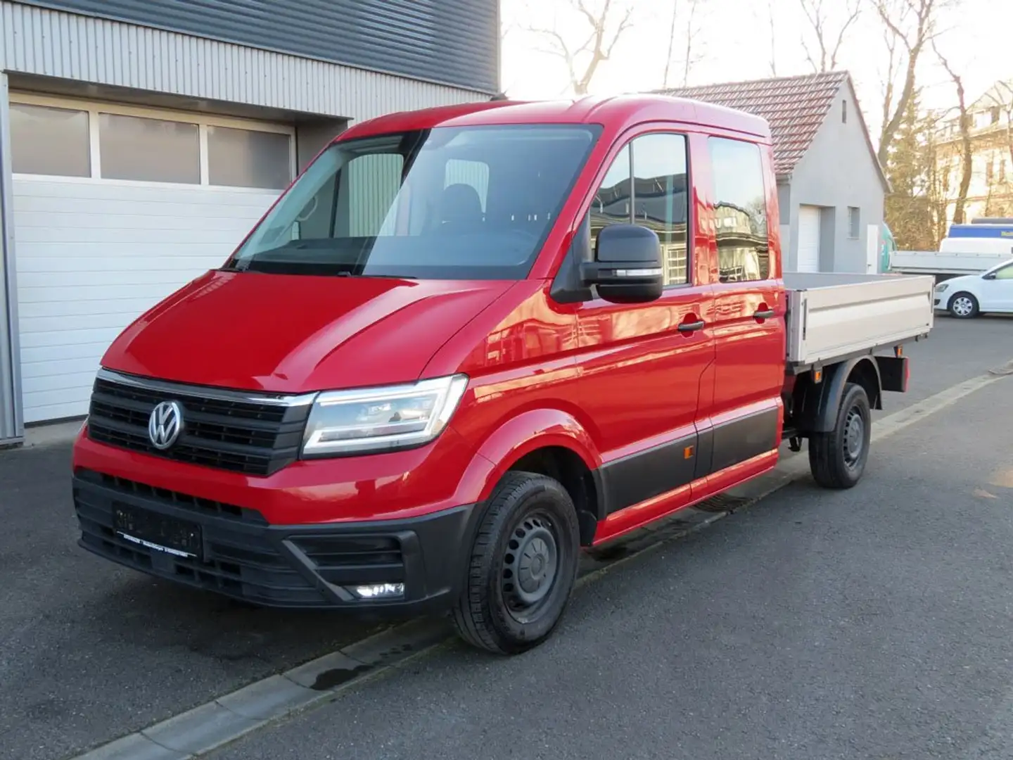 Volkswagen Crafter Pritsche 35 DOKA FWD 7-Sitzer LED Rot - 2