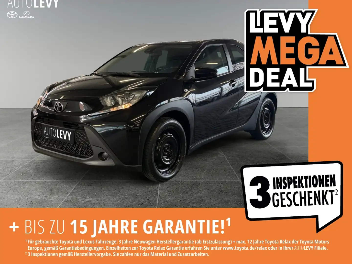 Toyota Aygo X 1.0 Play *CARPLAY* Schwarz - 1