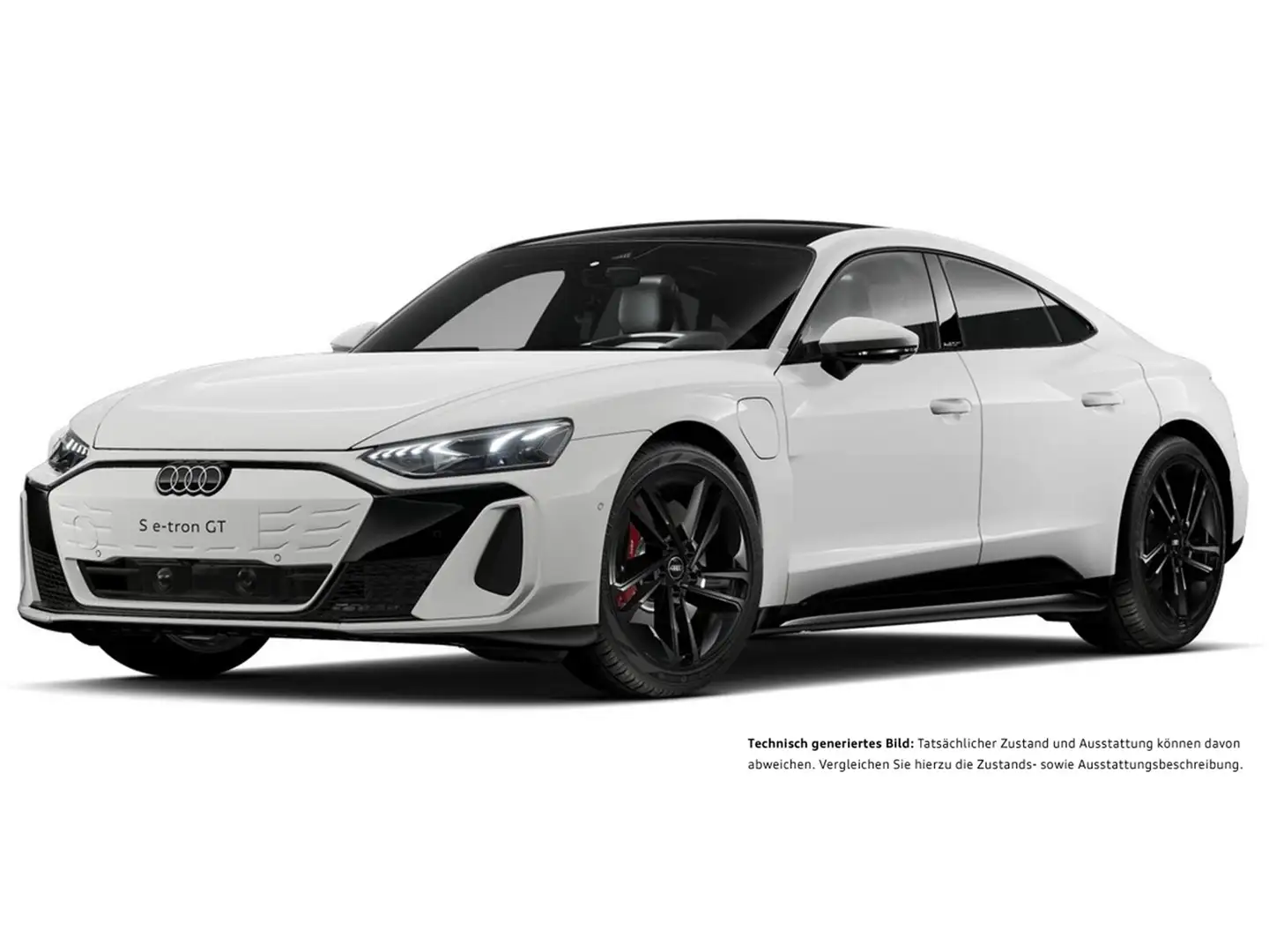 Audi e-tron GT quattro PANO B&O 360CAM LM21 HEAD-UP Weiß - 2