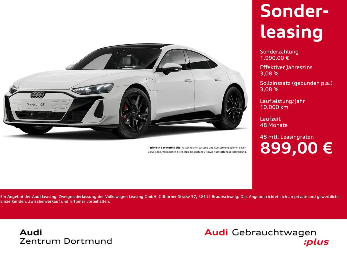 Audi e-tron GT quattro PANO B&O 360CAM LM21 HEAD-UP Weiß - 1