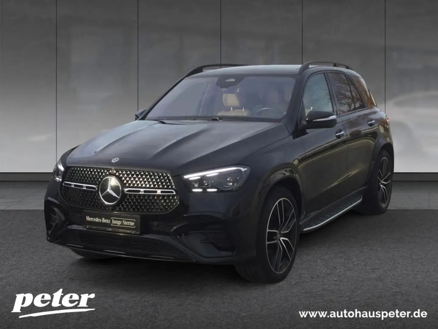 Mercedes-Benz GLE 450 d 4MATIC +MBUX+AMG+Wide+Navi+Burm+MBeam Schwarz - 1