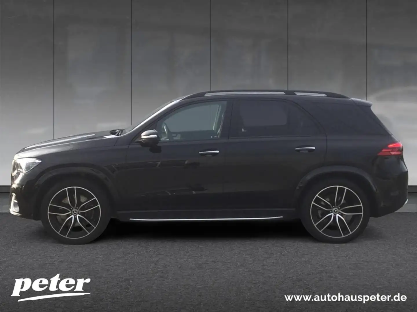 Mercedes-Benz GLE 450 d 4MATIC +MBUX+AMG+Wide+Navi+Burm+MBeam Schwarz - 2