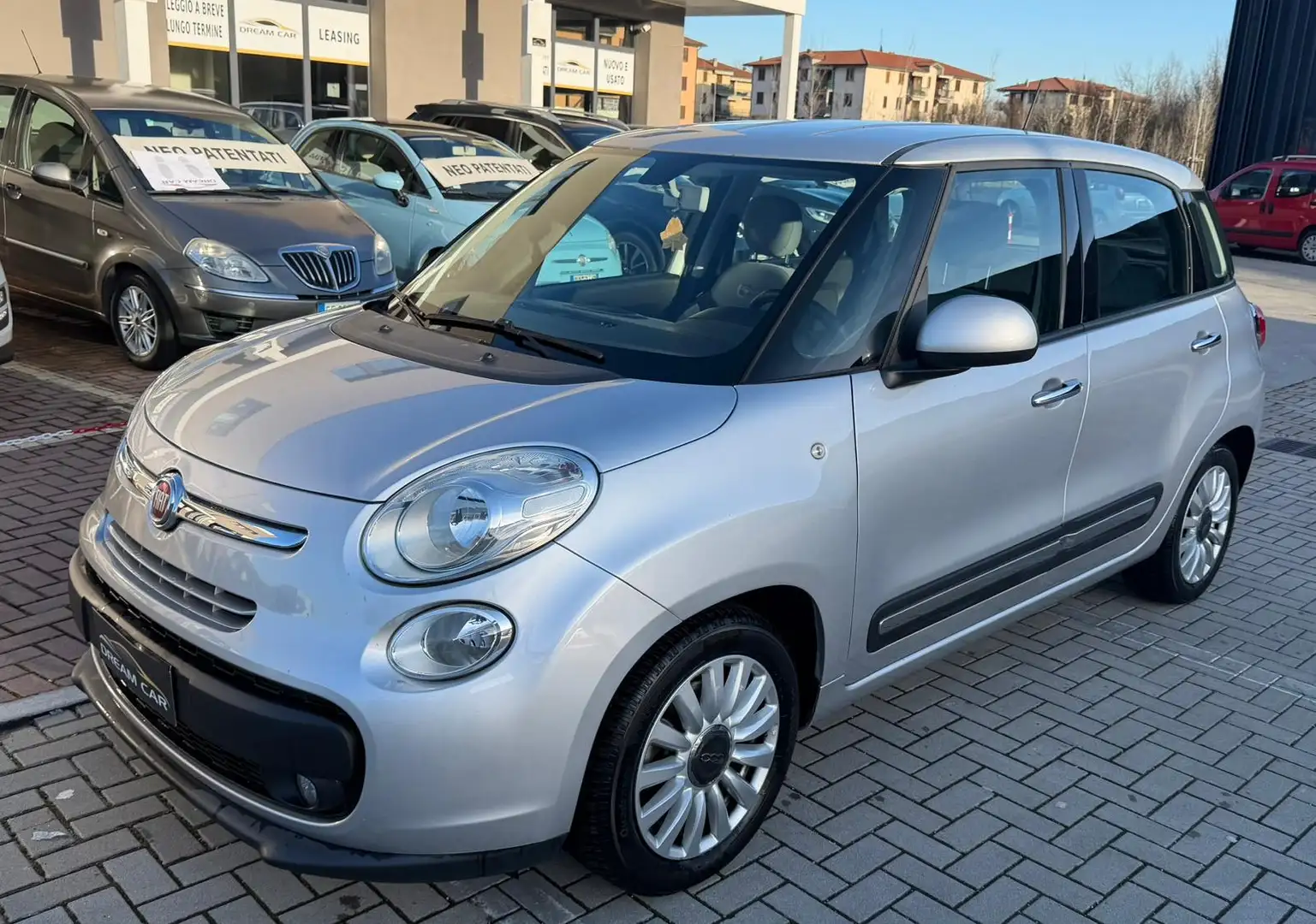 Fiat 500L 500L  1.4 Lounge GPL Argent - 1