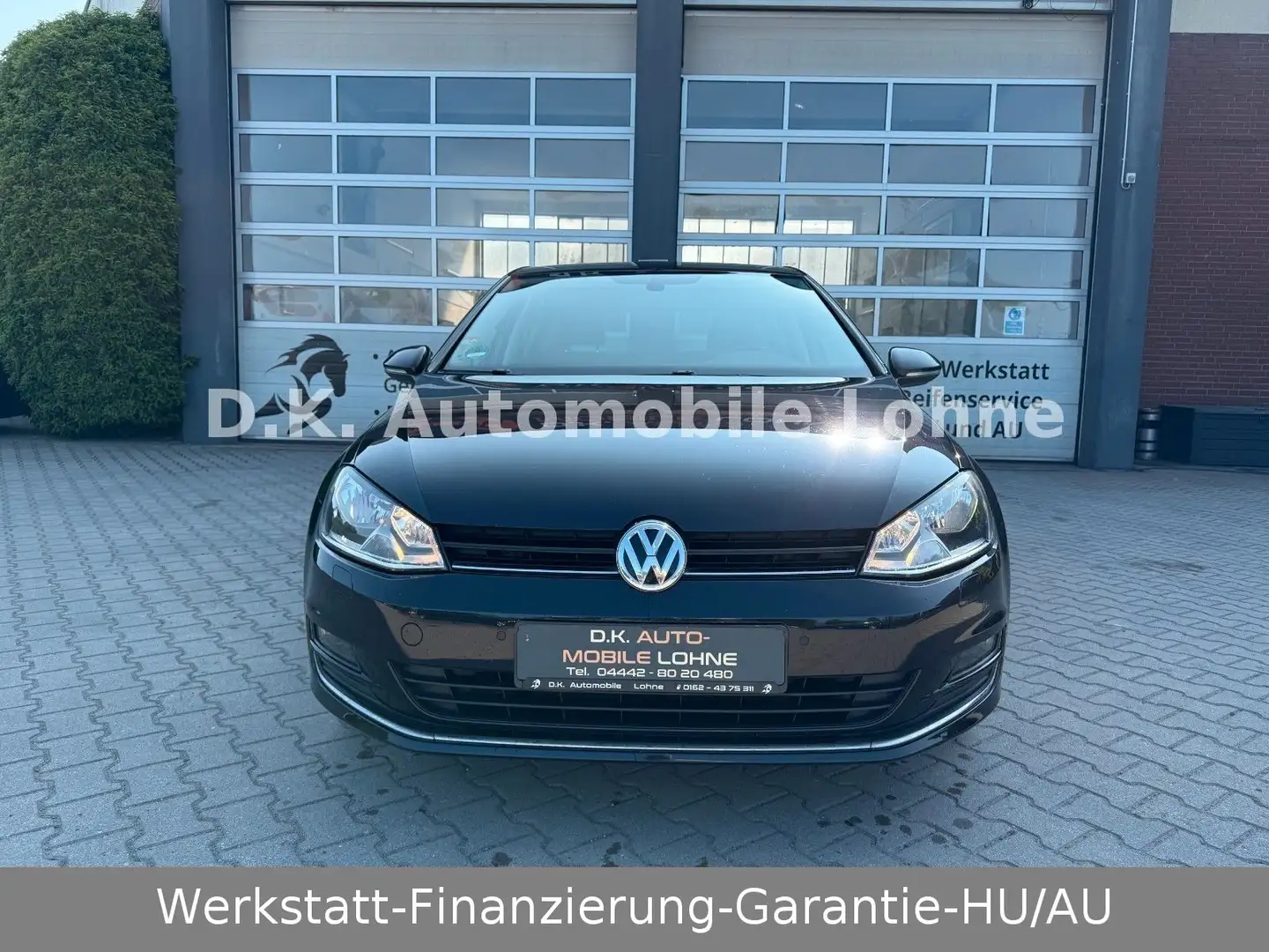 Volkswagen Golf VII Lim. Lounge BMT KLIMA*NAVI*1.HAND*TOP* Noir - 2