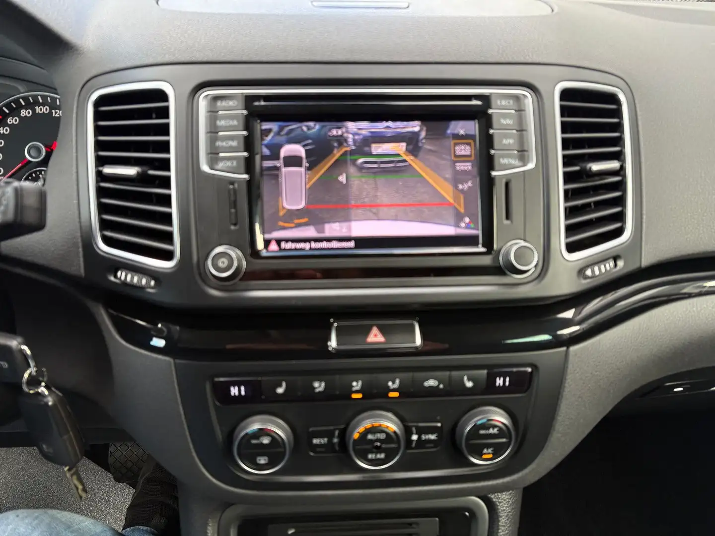 SEAT Alhambra 2.0 TDI DSG 7.SITZER AHK LEDER KAM NAVI Blanc - 2