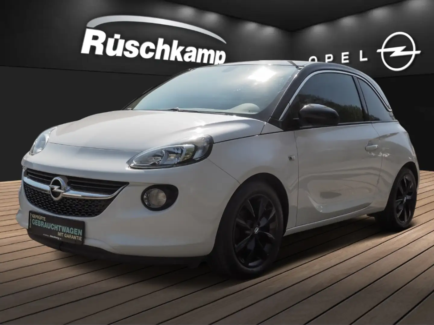 Opel Adam 1.2 Klima Touch Temp. Alu Garantie Weiß - 1