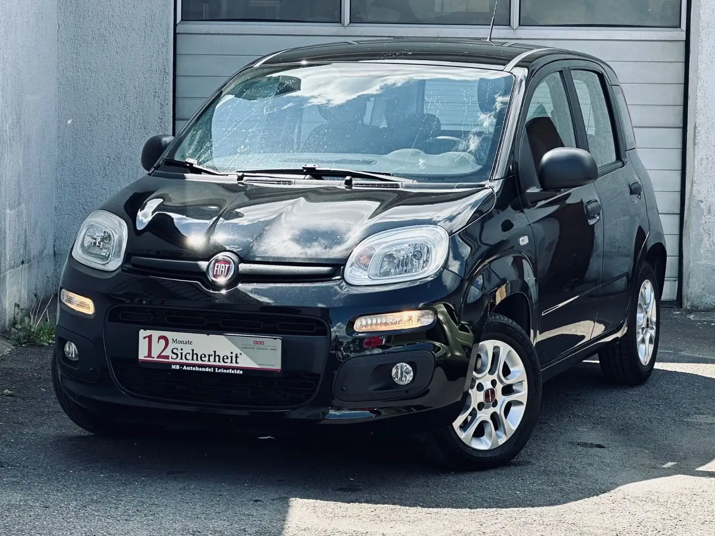 Fiat Panda MYSTYLE*5-Trg.*KLIMA*ALU*EU6*1.HAND*TÜVNEU Schwarz - 1