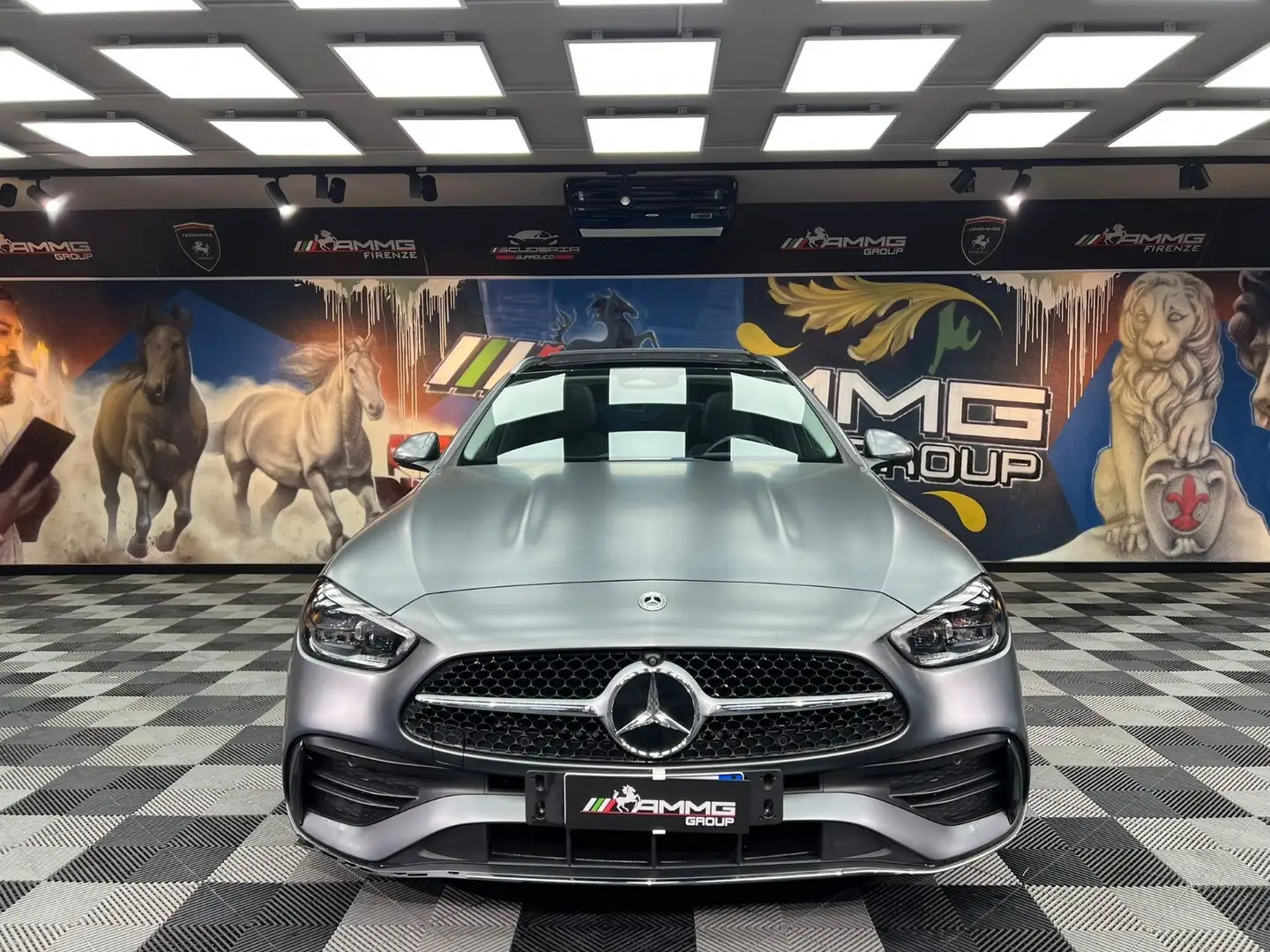 Mercedes-Benz C 220 C SW 220 d mhev Premium Pro auto (990) Grigio - 2