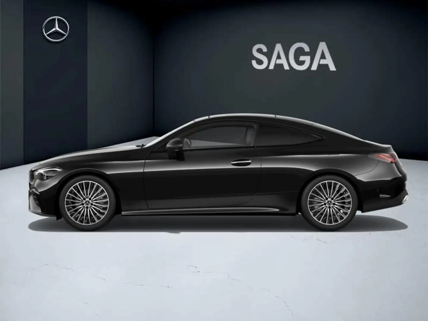 Mercedes-Benz Coupé 220 d AMG Line Zwart - 2
