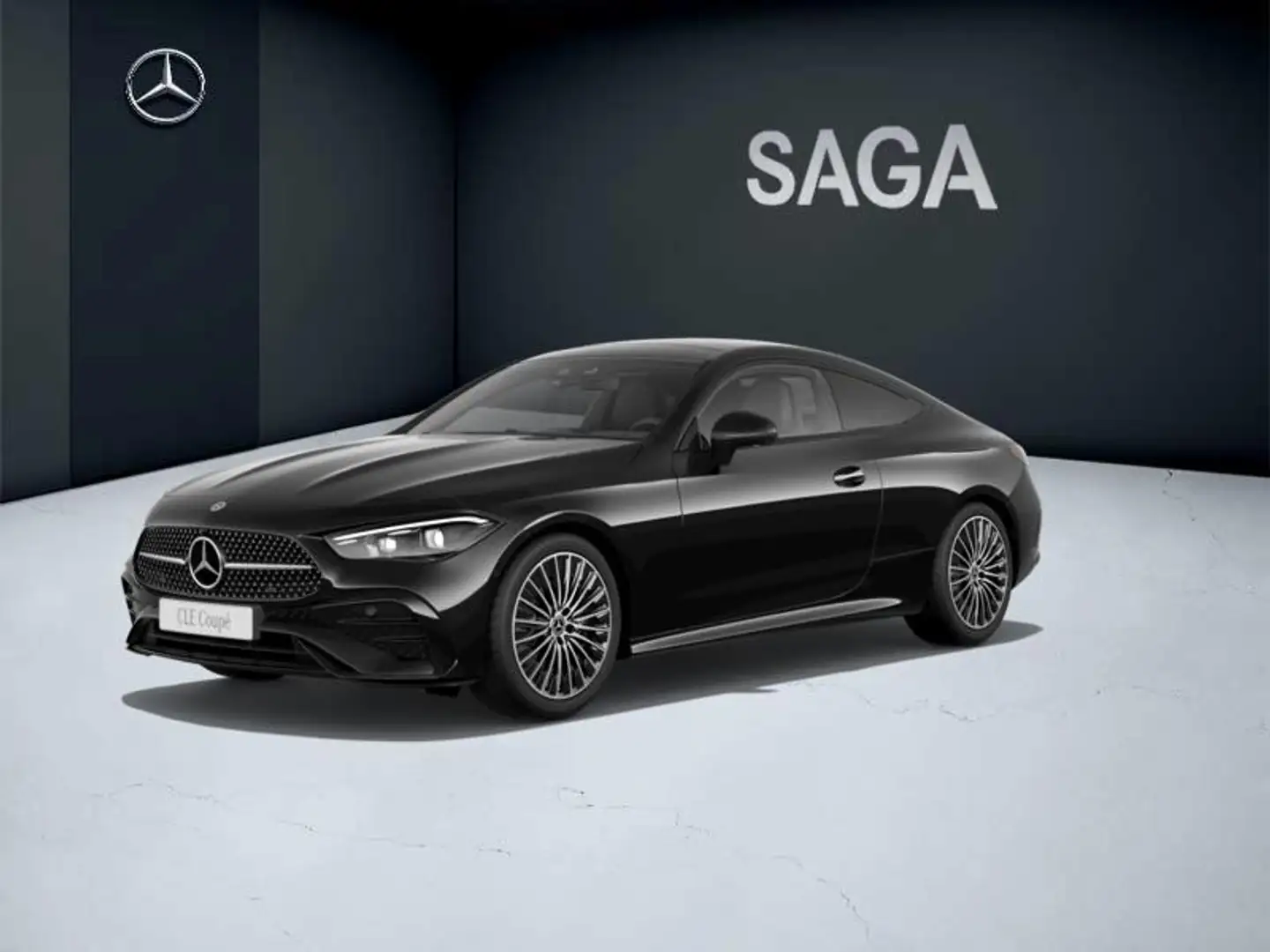 Mercedes-Benz Coupé 220 d AMG Line Zwart - 1