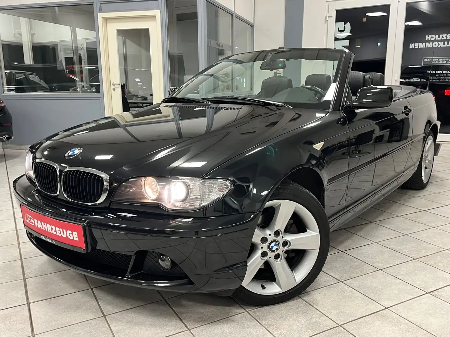 BMW 318 e46 318 CI Cabrio Automatik /Leder/HU & Insp.NEU Noir - 1