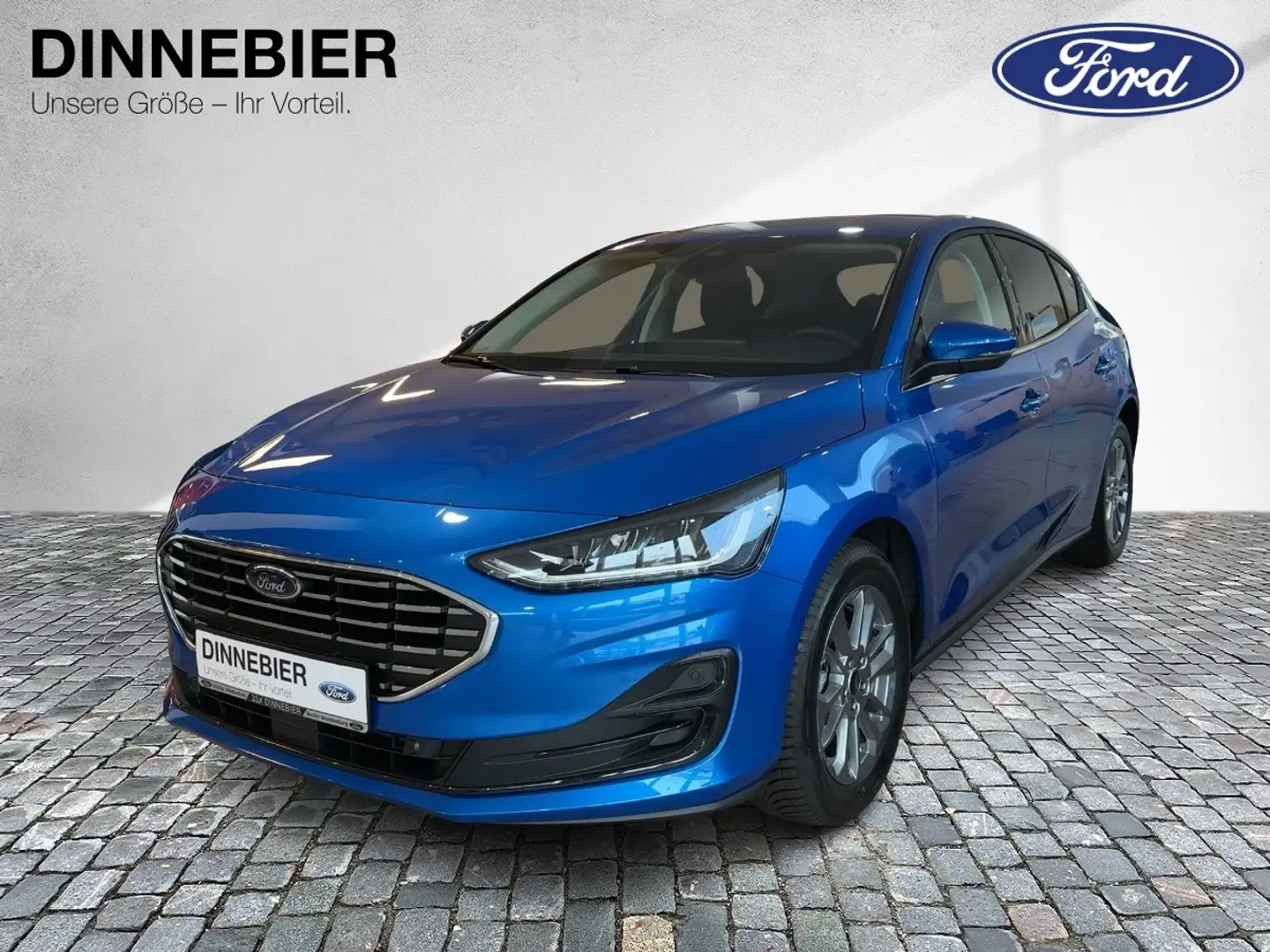 Ford Focus +SpurH+SpurW+S-Sitz+KlimaA+Nav+SYNC4 Modrá - 2