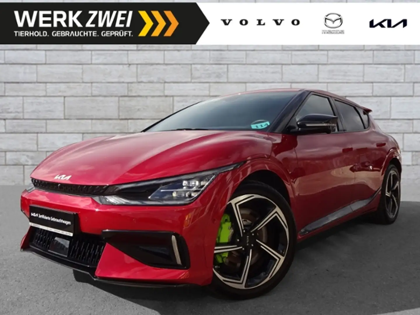 Kia EV6 GT 4WD AHK ACC 21"Alu HUD Rot - 1