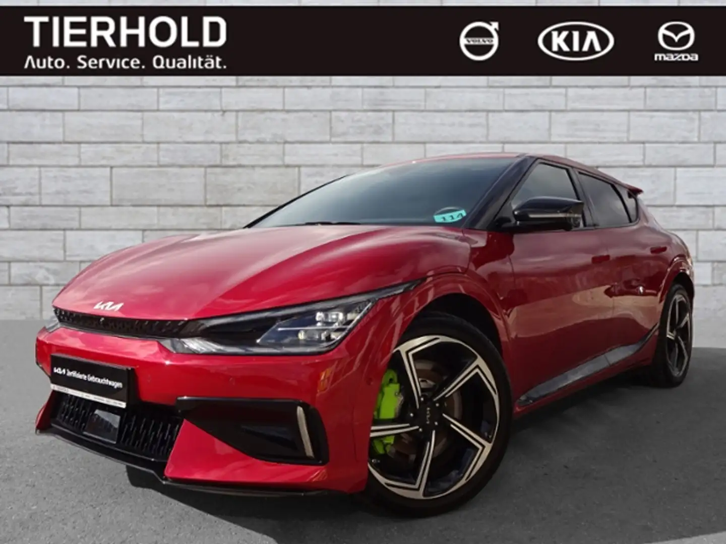 Kia EV6 GT 4WD AHK ACC 21"Alu HUD Rot - 2