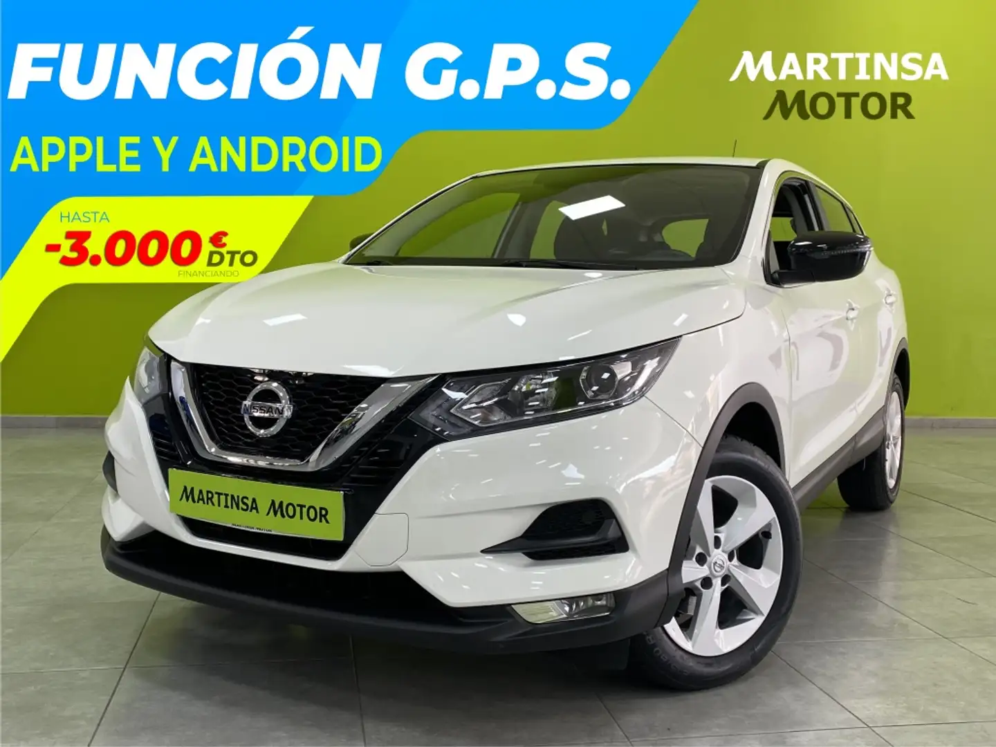 Nissan Qashqai 1.3 DIG-T Acenta 4x2 103kW Blanco - 1