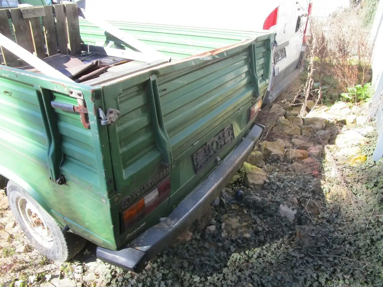 Volkswagen T3 Pritsche offener Kasten nur 78.300 Kilometer, foto 7