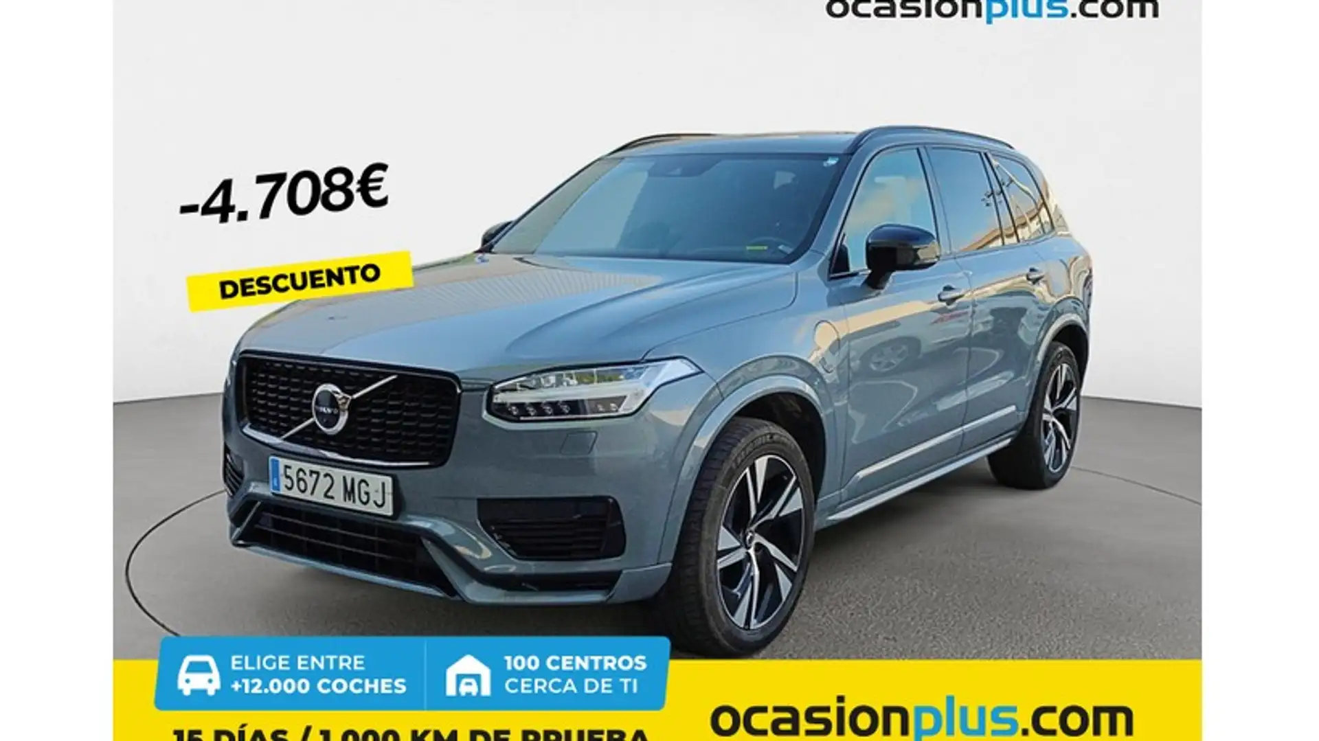 Volvo XC90 T8 Core AWD Aut. Gris - 1