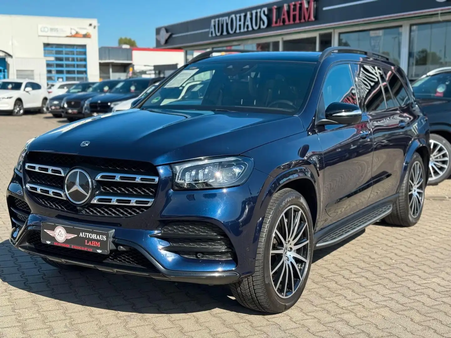 Mercedes-Benz GLS 400 d 4Matic 9G-TRONIC"AMG-NIGHT-PAKET"PANO Albastru - 2
