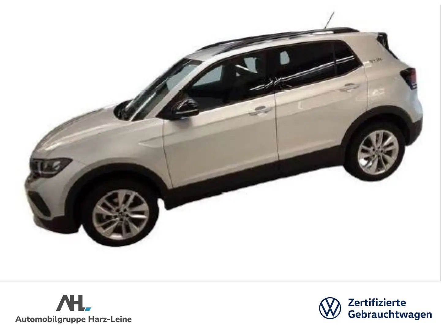 Volkswagen T-Cross 1.0 TSI Goal Navi PDC LED AppConnect ACC Silber - 1