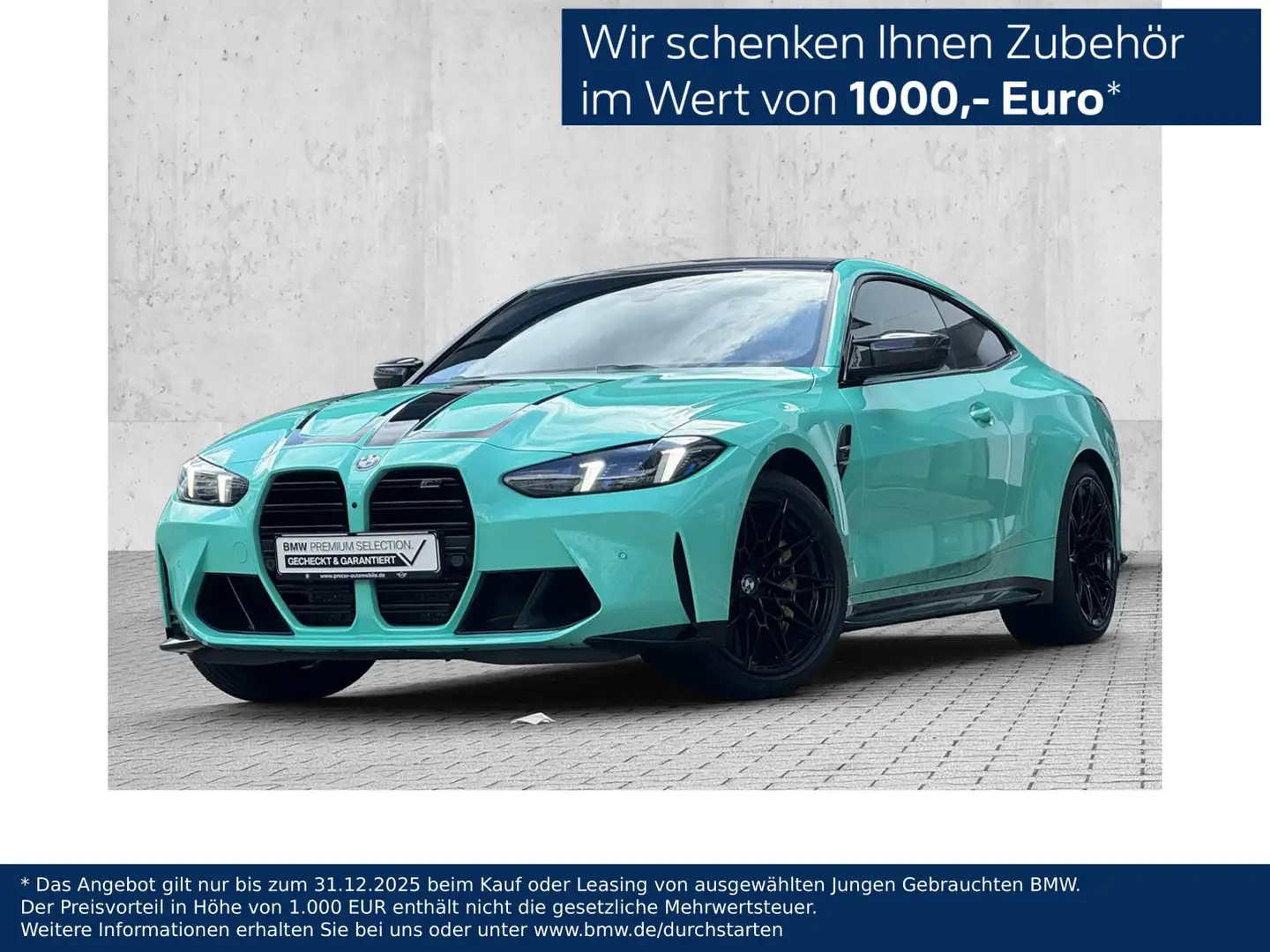 BMW M4 Competition Coupé M xDrive Keramik M Drivers Grün - 1