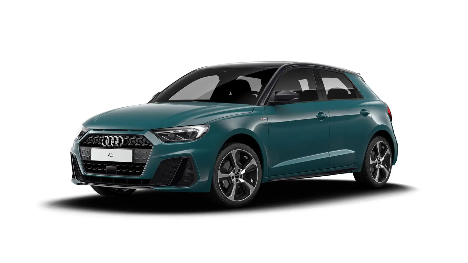 Audi A1 A1 SPB 30 TFSI S tronic S line edition Verde - 1