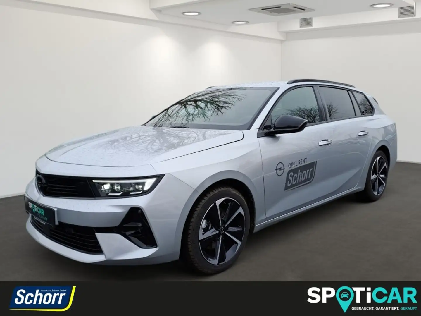 Opel Astra Sports Tourer 1.2 Turbo GS Silber - 1