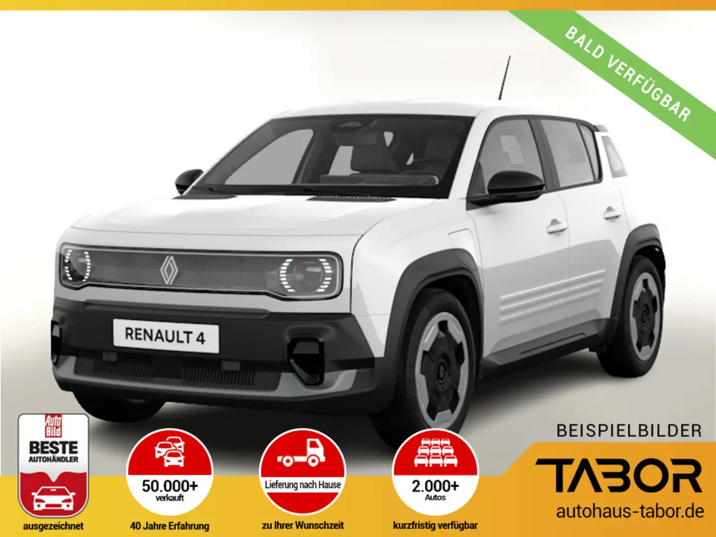 Renault R 4 Evolution 150 Comfort Range Kam SHZ PDC Blanc - 1