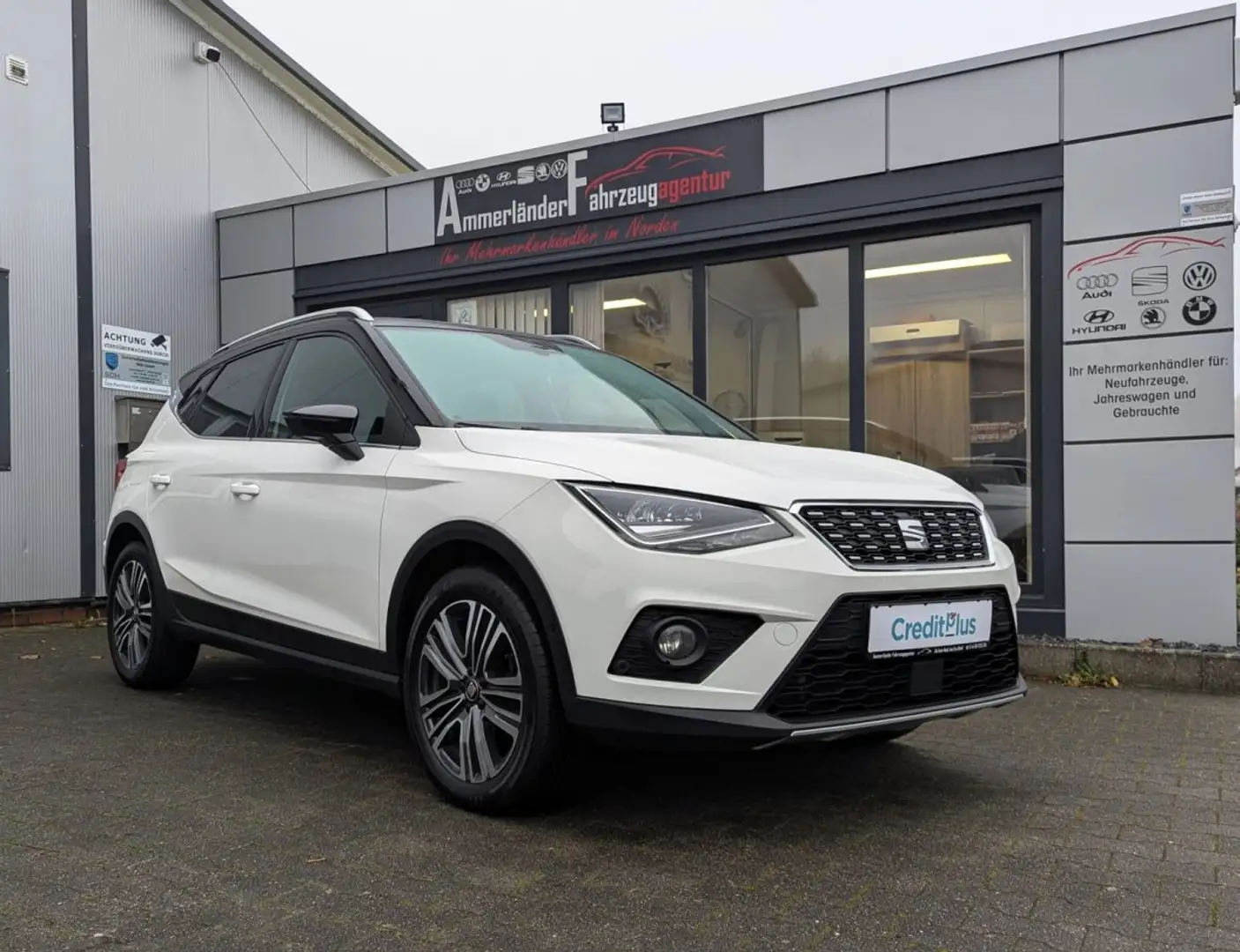 SEAT Arona 1.6 TDI Xcellence *BEATS AUDIO-NAVI-LED-ACC-SHZ-A Weiß - 2