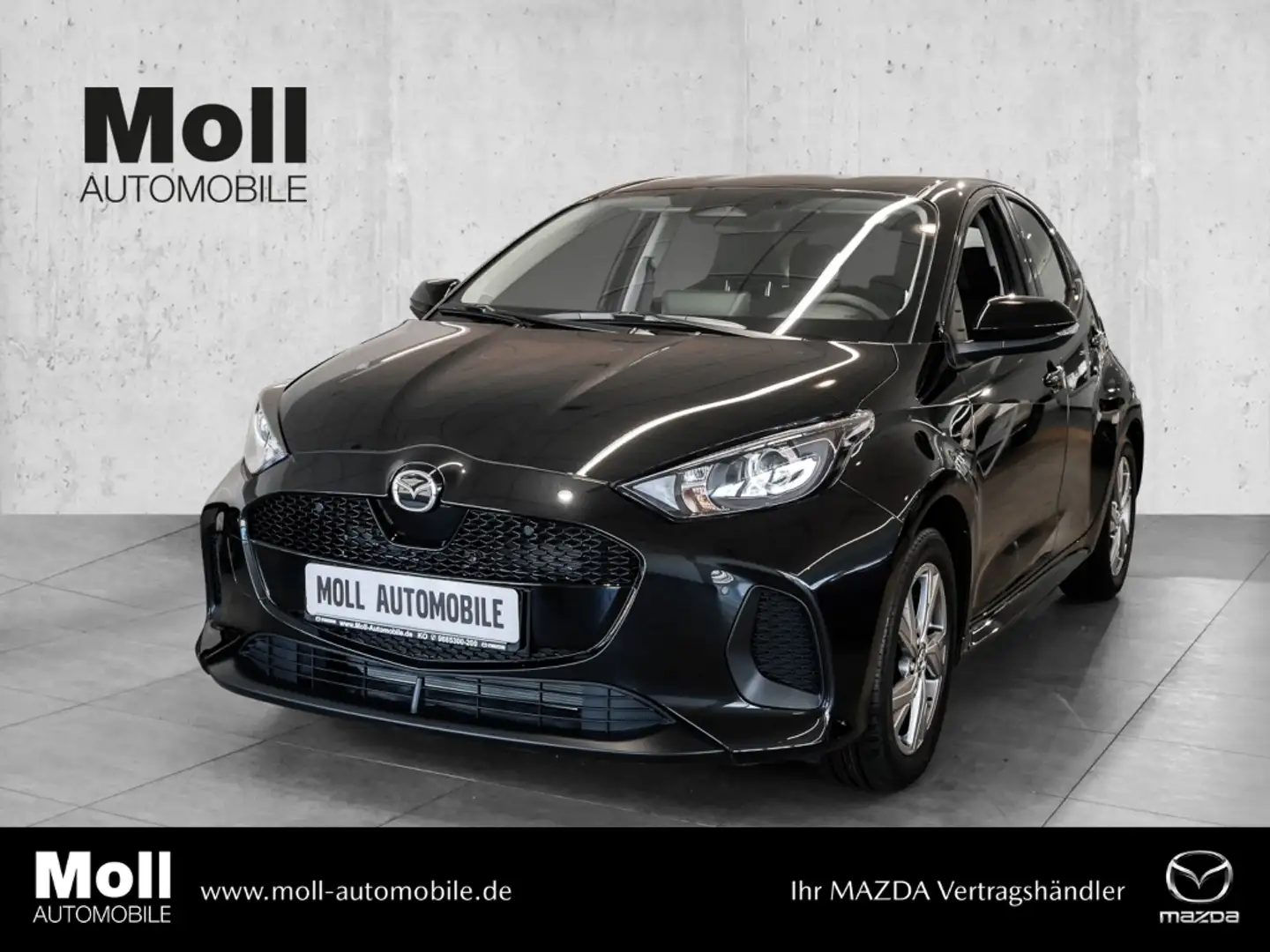 Mazda 2 1.5L VVT-i 116PS e-CVT FWD EXCLUSIVE-Line ACC Fekete - 1