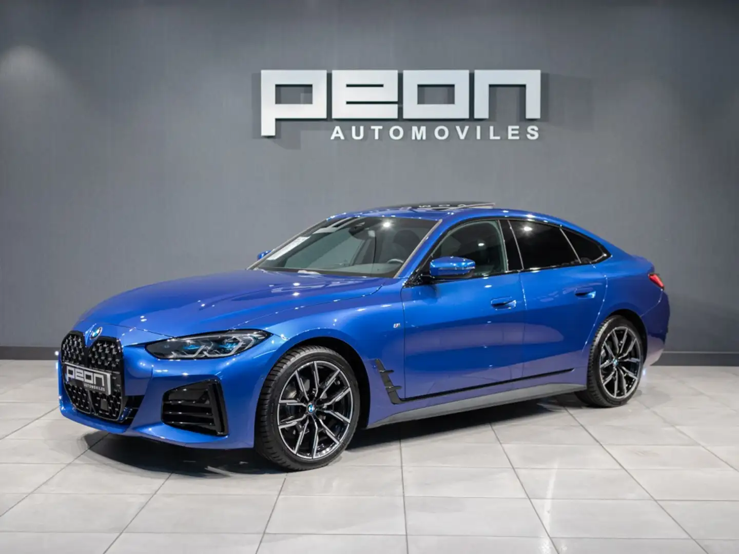 BMW 420 420dA Gran Coupé M Sport Pro Bleu - 1