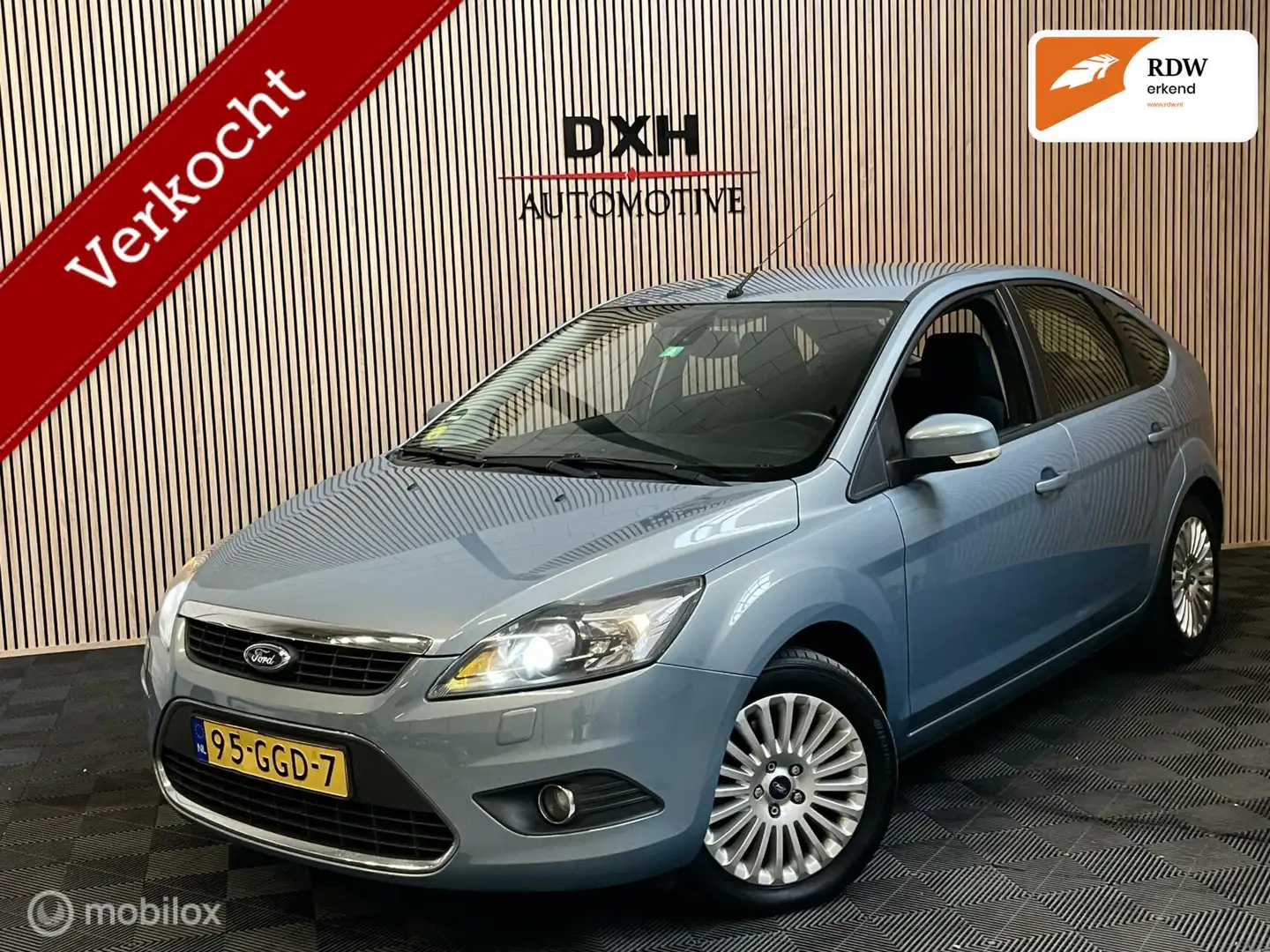 Ford Focus 2.0 Titanium AUTOMAAT NAP APK-4/2026 NAV BT TREKH Blau - 1
