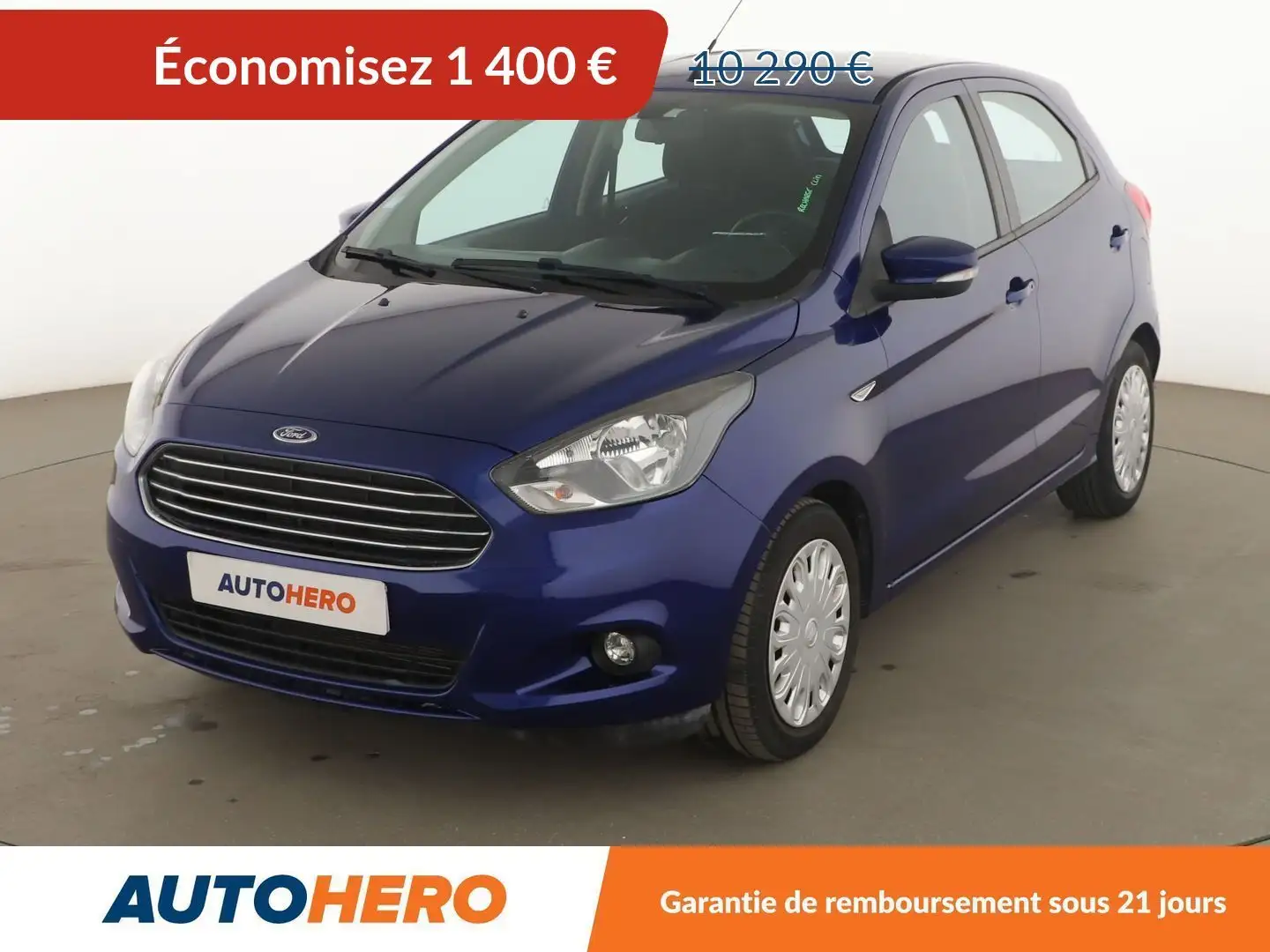 Ford Ka/Ka+ 1.2 Ti-VCT Ultimate Bleu - 1