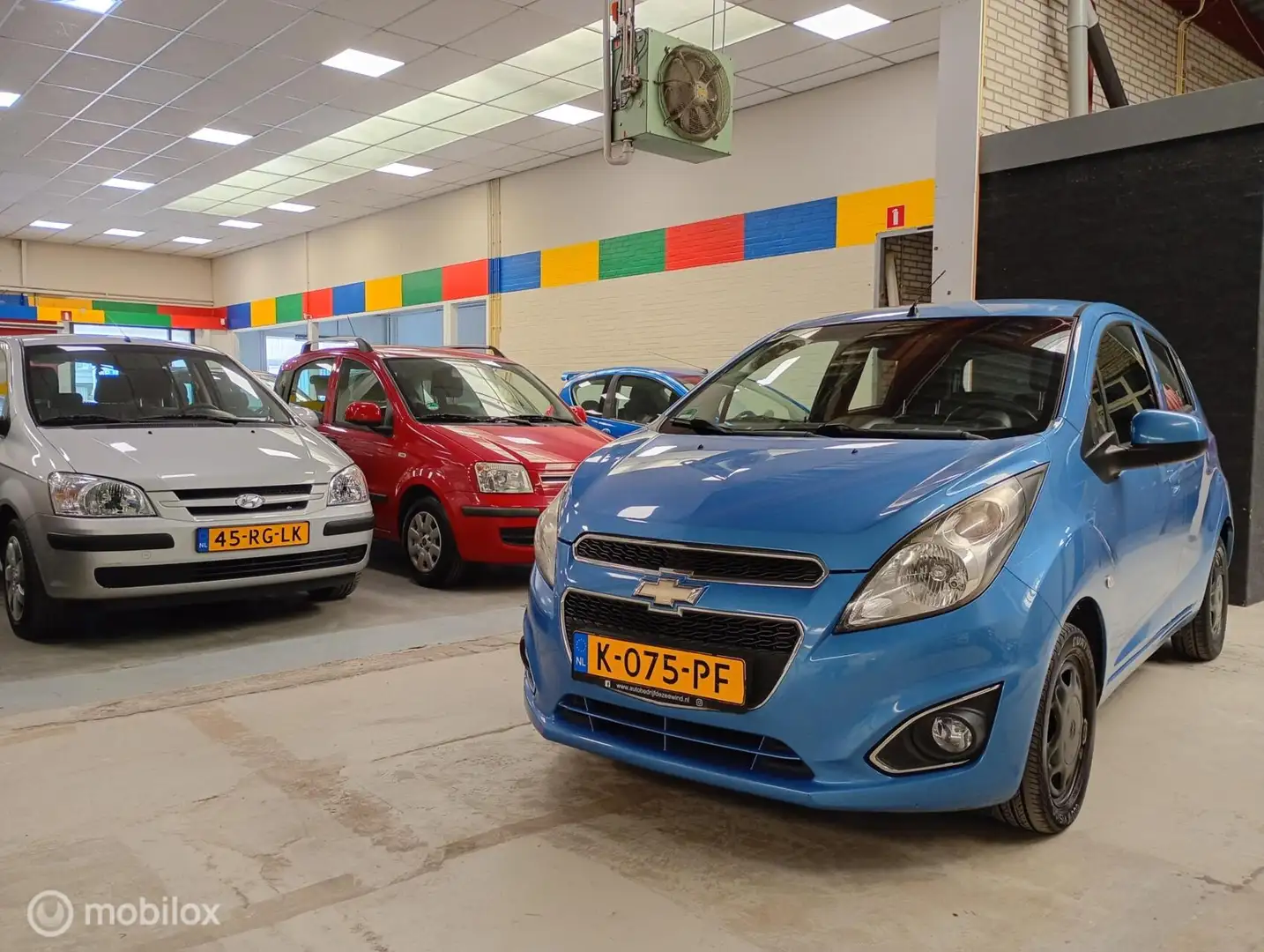 Chevrolet Spark 1.0 16V Airco / Apk 27-01-2026 Blu/Azzurro - 2