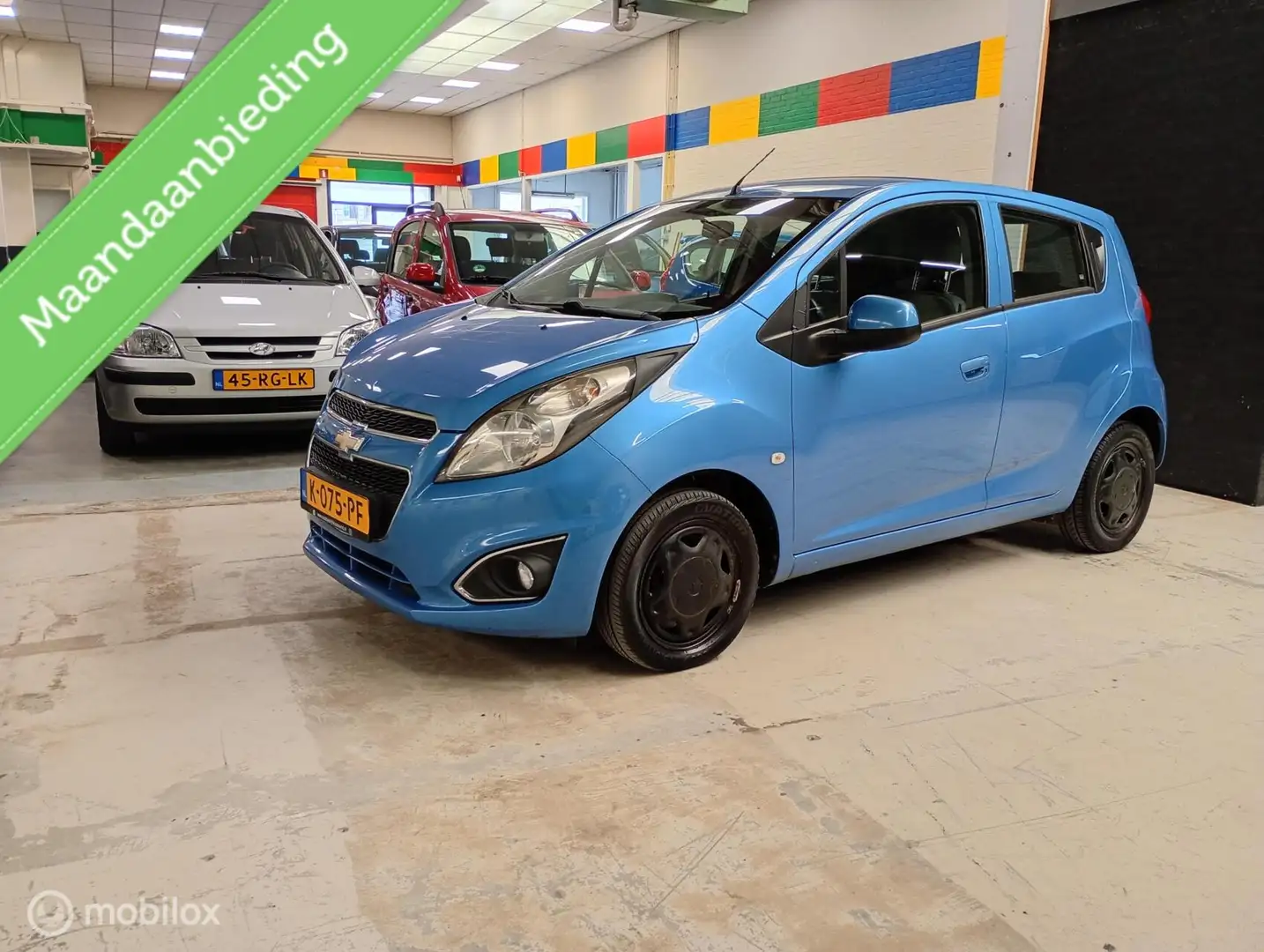 Chevrolet Spark 1.0 16V Airco / Apk 27-01-2026 Blu/Azzurro - 1