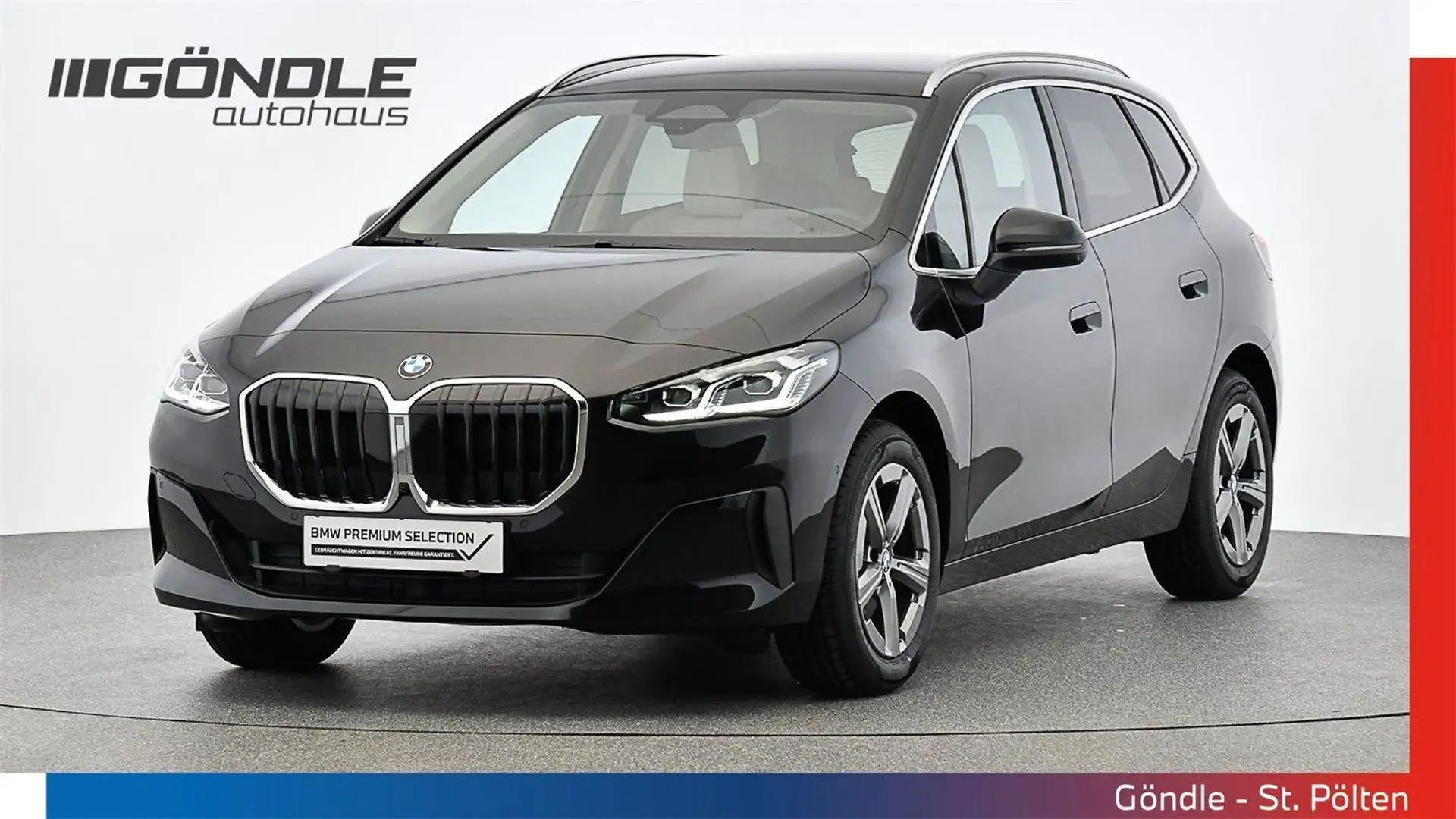 BMW 218 i Active Tourer Schwarz - 1