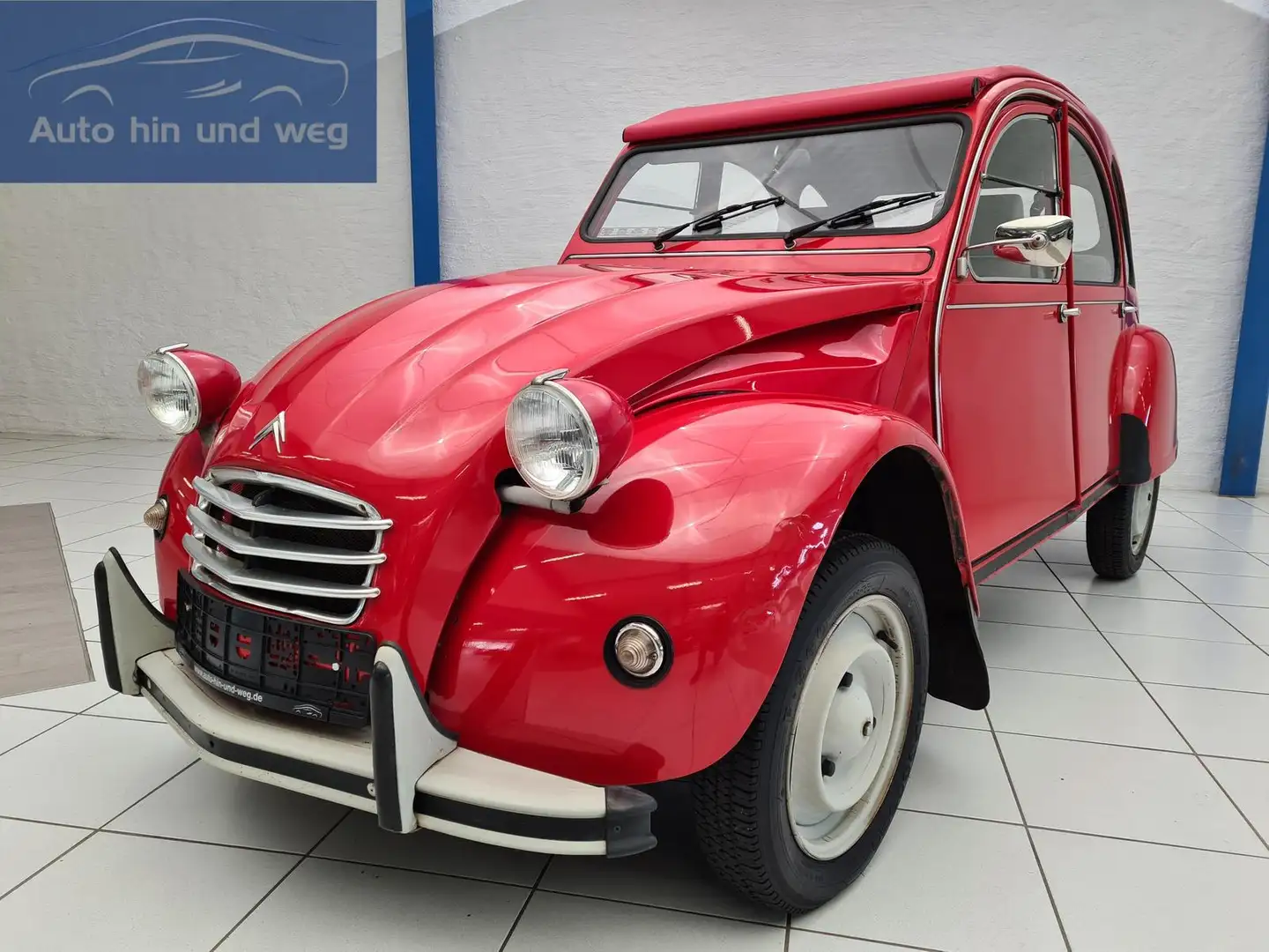 Citroen 2CV - HU-AU 4.25 Piros - 1