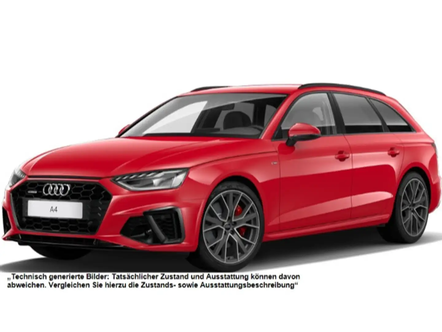 Audi A4 S line 40 TDI qu.S tr. AHK PDC LED NAVI Rot - 2