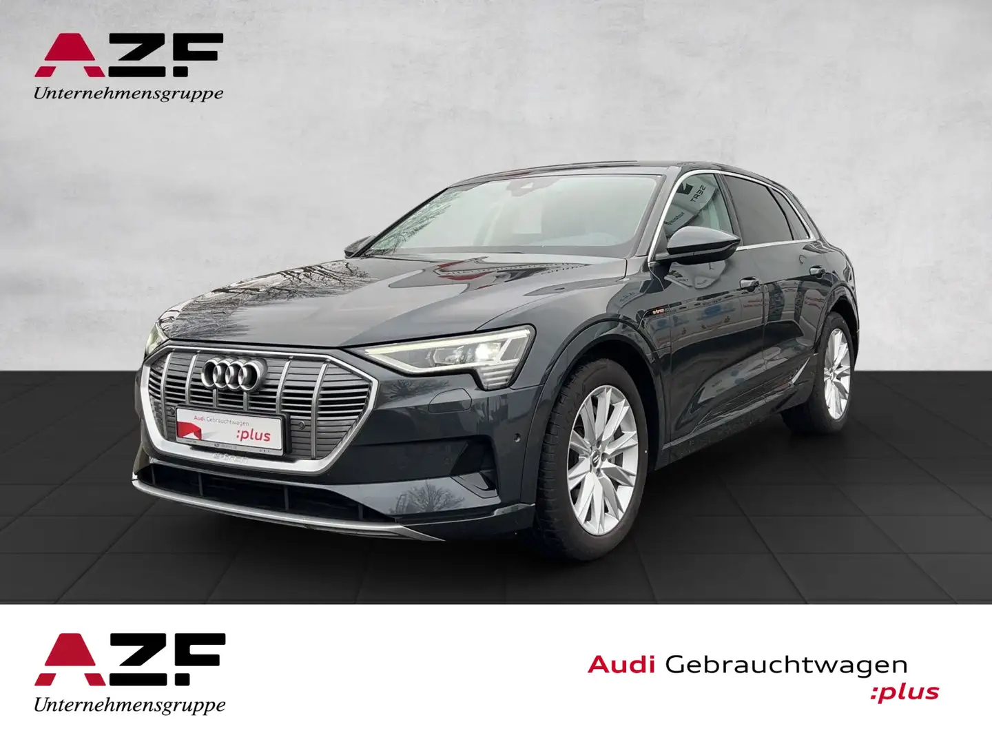 Audi e-tron 50 quattro advanced NAVI+KAMERA+ACC+LED Szary - 1