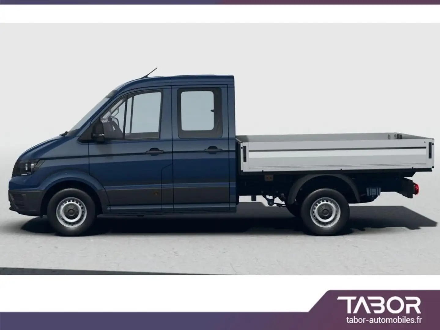 Volkswagen Crafter Pritsche 35 2.0 TDI 140 DOKA Bleu - 2
