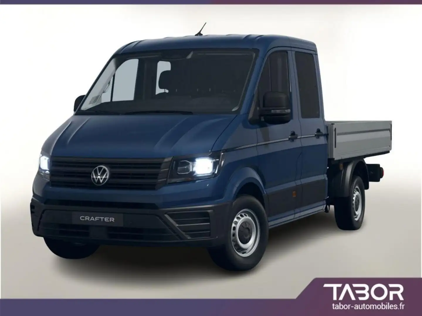Volkswagen Crafter Pritsche 35 2.0 TDI 140 DOKA Bleu - 1