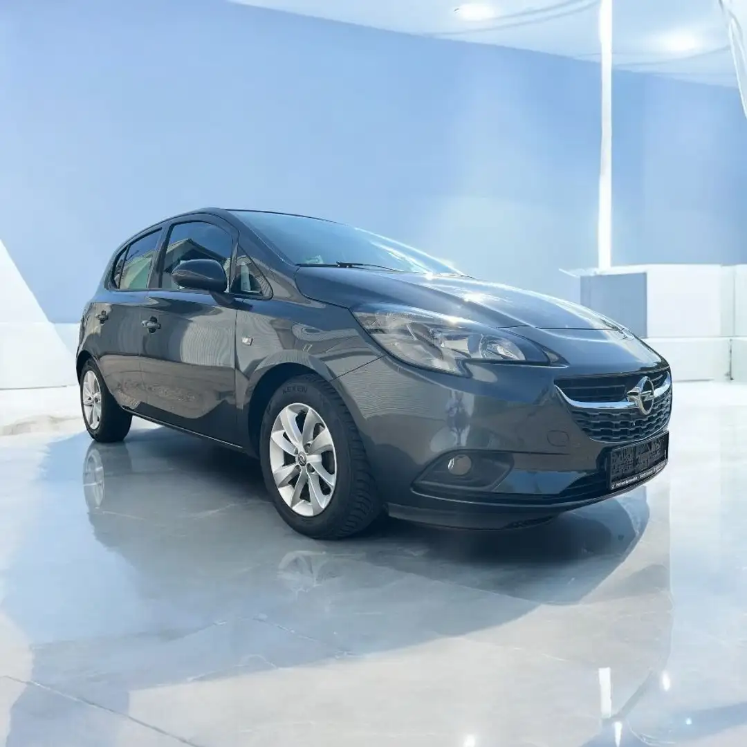 Opel Corsa E ON TÜV Neu Euro6 Top aus 1. Hand  90 PS Gris - 2