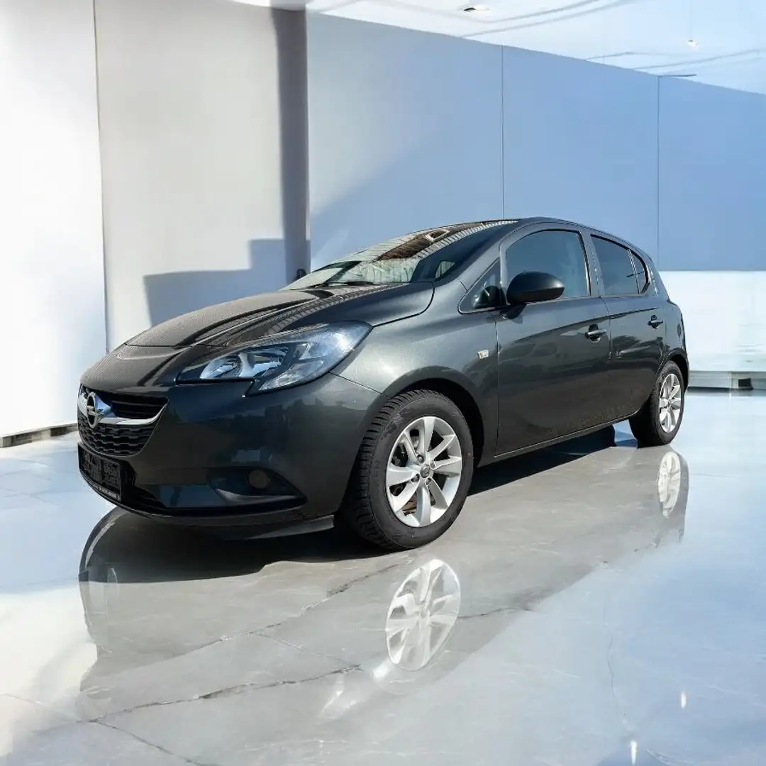 Opel Corsa E ON TÜV Neu Euro6 Top aus 1. Hand  90 PS Gris - 1