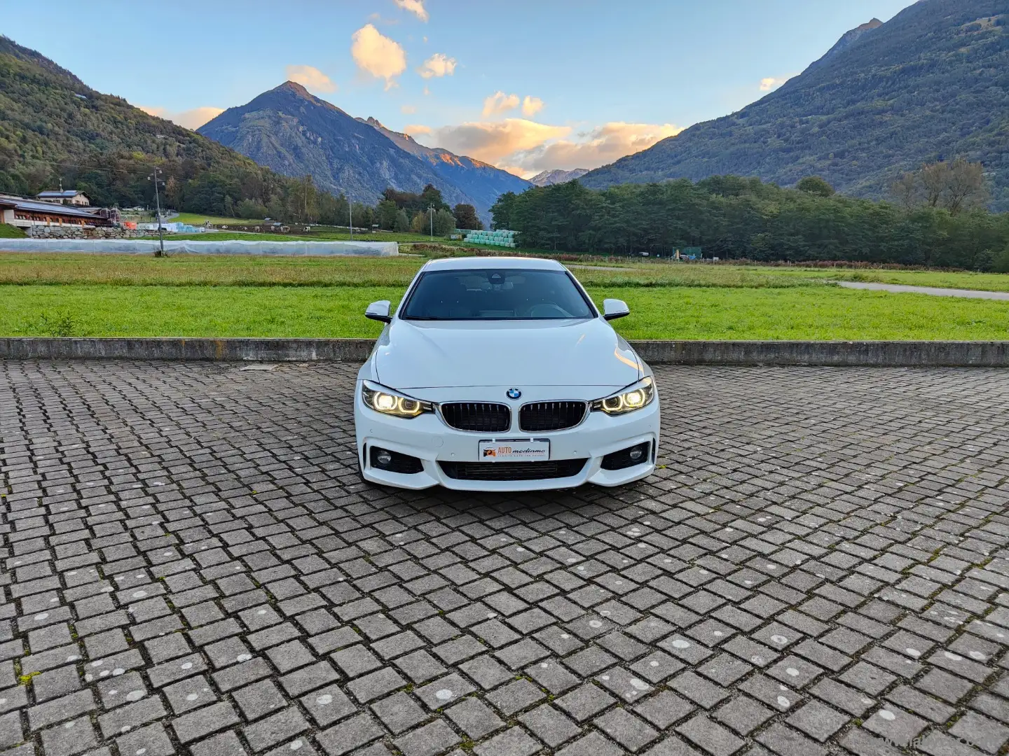 BMW 420 420d xDrive Gran Coupé Msport Bianco - 2