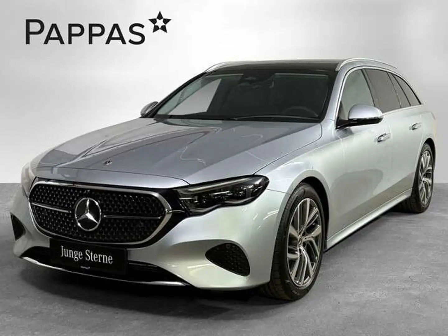 Mercedes-Benz E 220 d T-Modell LED Sitzklima Pano Cam AHK Distr Silber - 2