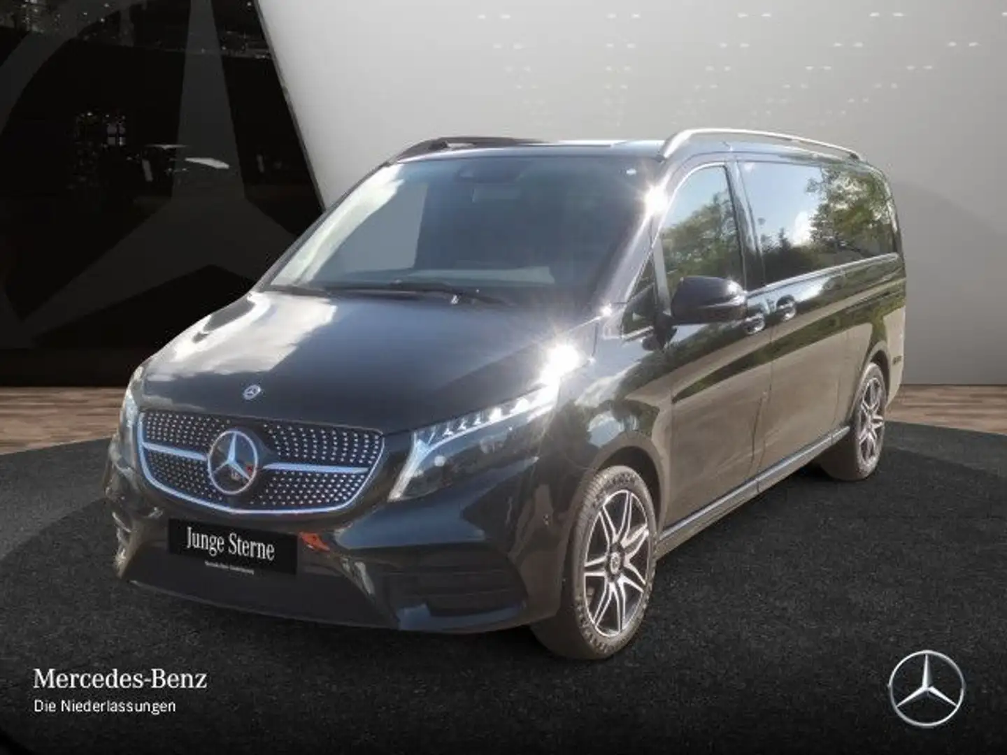 Mercedes-Benz V 300 d 4M XL AVANTGARDE EDITION+Allrad+AMG+9G+AHK Nero - 2