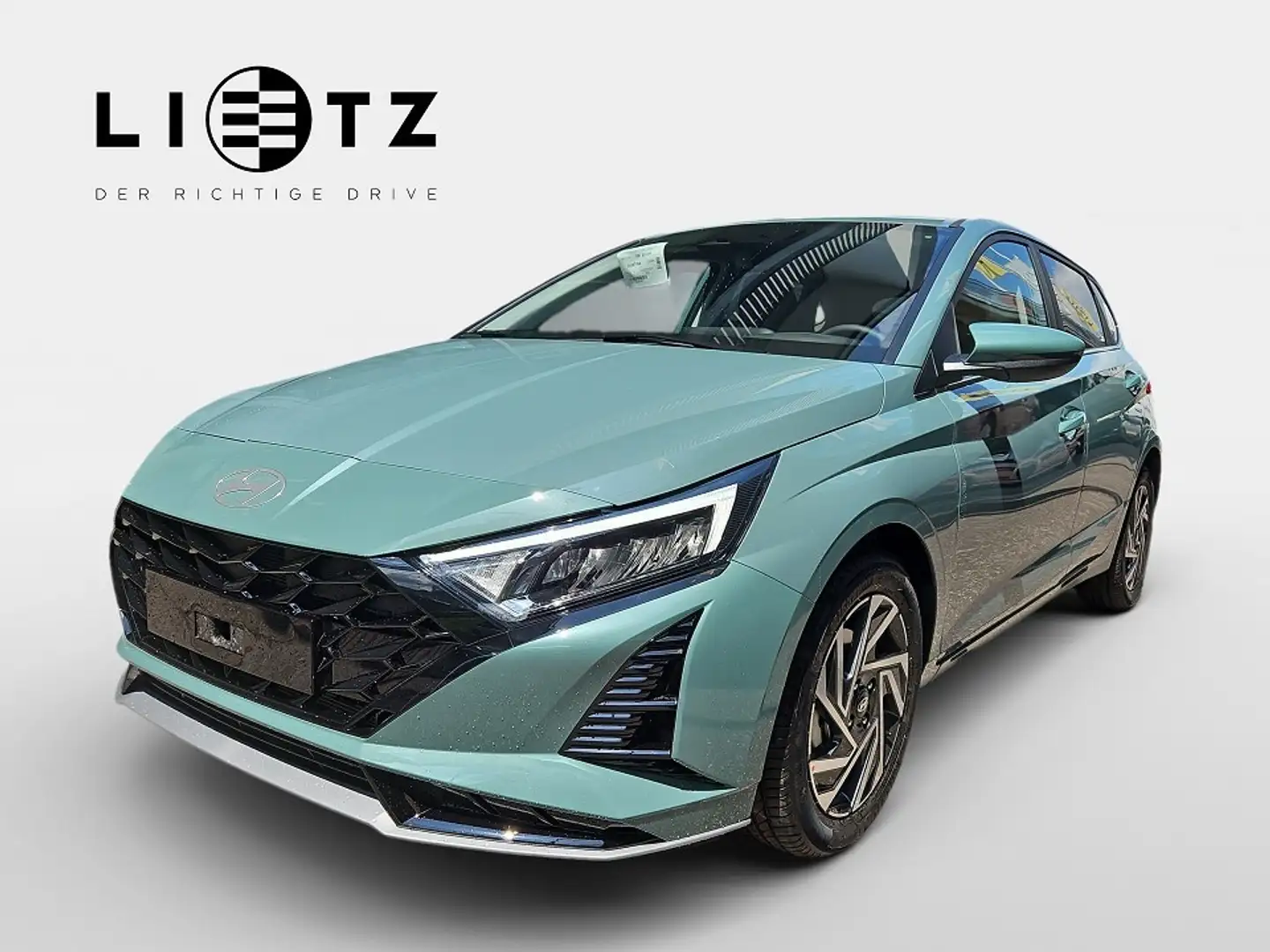 Hyundai i20 1,0 T-GDI GO PLUS DCT Groen - 1