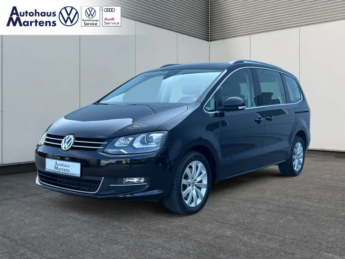 Volkswagen Sharan 1.4 TSI Highline Klima Xenon Navi Rückfahrkamera Schwarz - 1
