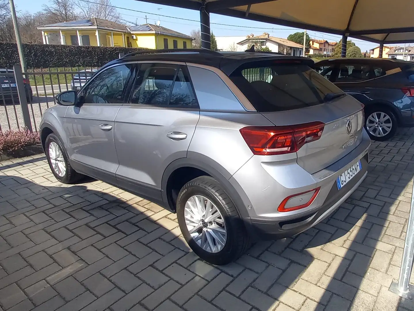 Volkswagen T-Roc 2 ANNI DI GARANZIA COMPLETA 1.0 tsi life 110cv Argent - 2