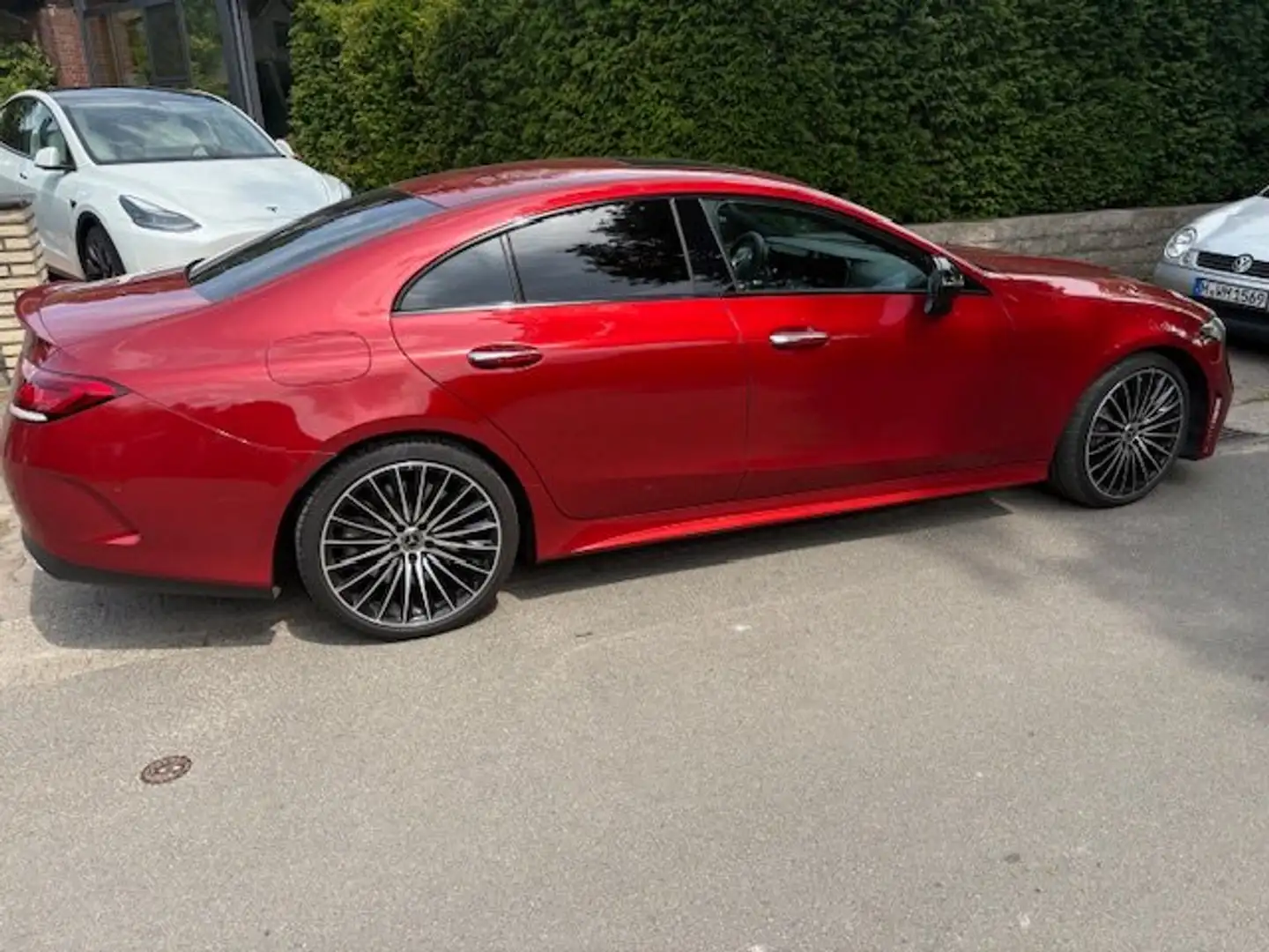 Mercedes-Benz CLS 450 CLS Coupe 4Matic 9G-TRONIC AMG Line Roşu - 2