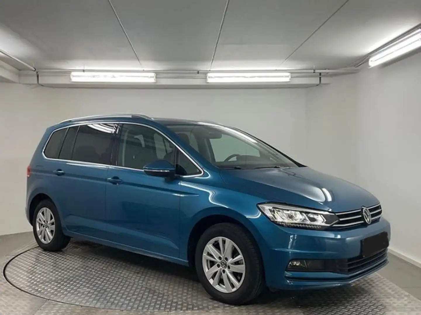 Volkswagen Touran CL LED Vor.NAVI ACC AHZV SHZ RFK beh.FS KLIMA ALU Bleu - 2